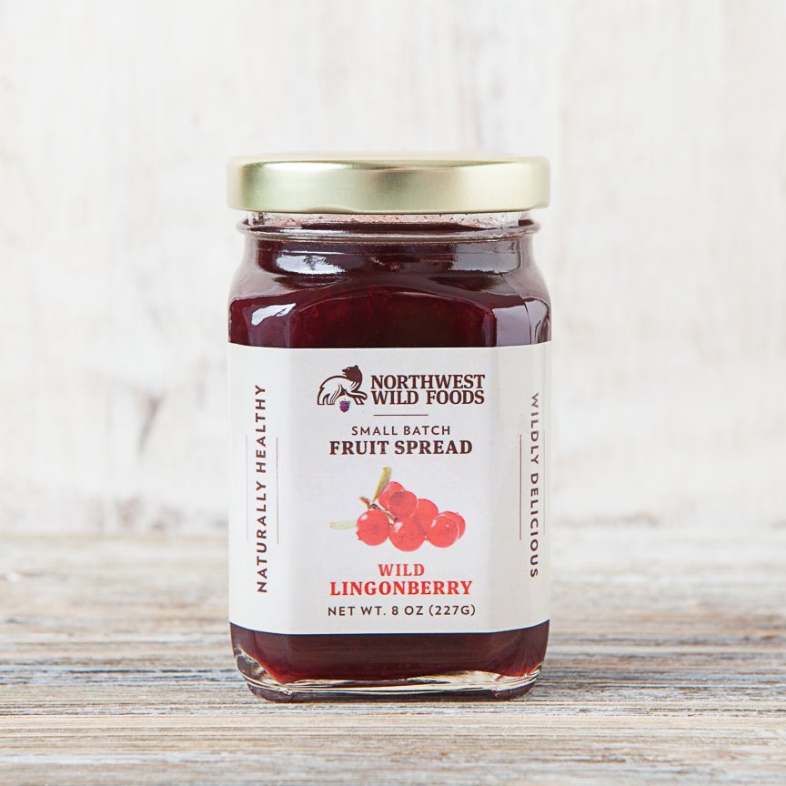 2020.02.NWWildFoods.Brent-130-Edit Wild Lingonberry Fruit Spread - Image 1