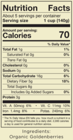 Fresh Frozen Organic Goldenberries - Image 4