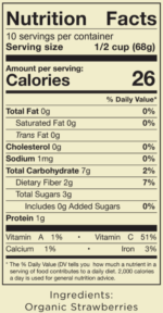 Fresh Frozen Organic Heirloom Strawberries - Image 10