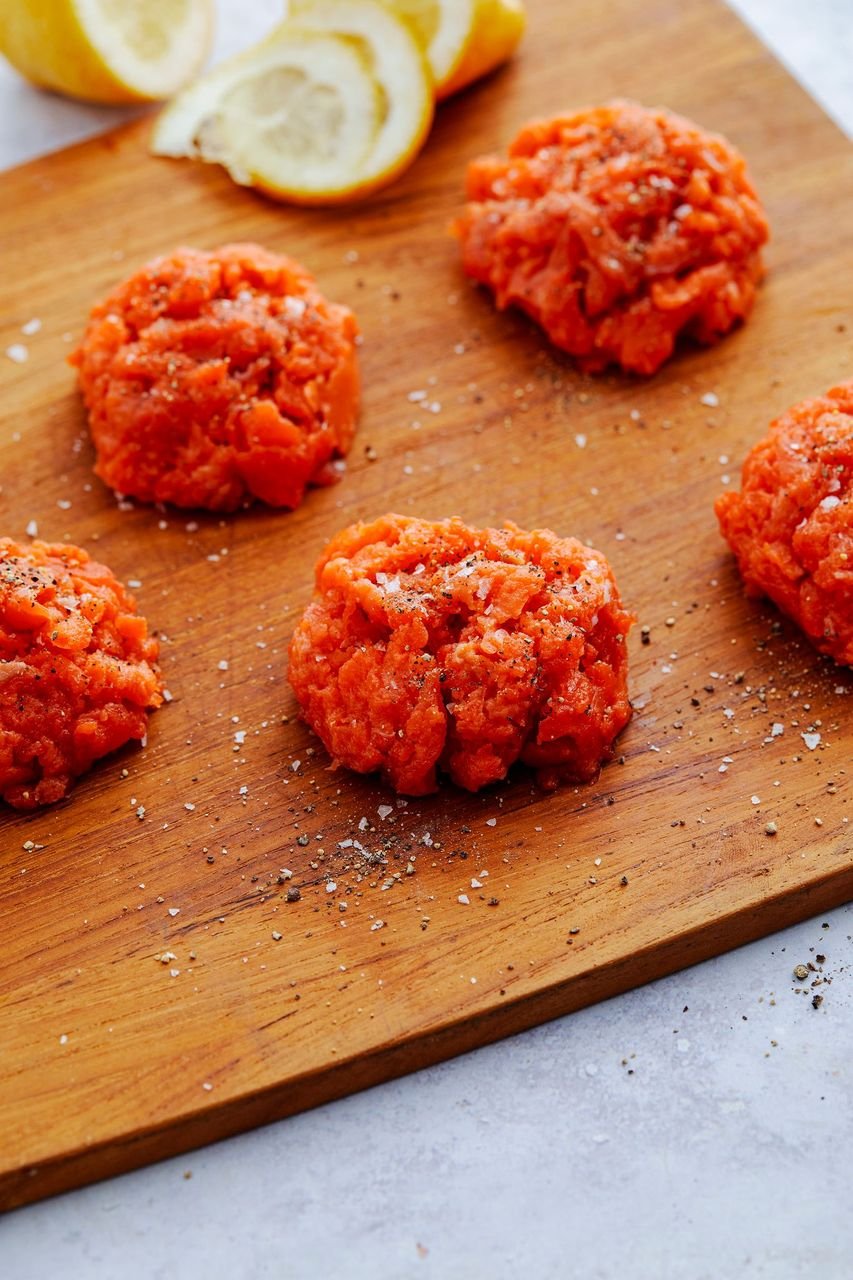 SALMON-BURGER-1 Wild Alaskan Salmon Burger Meat - Image 1