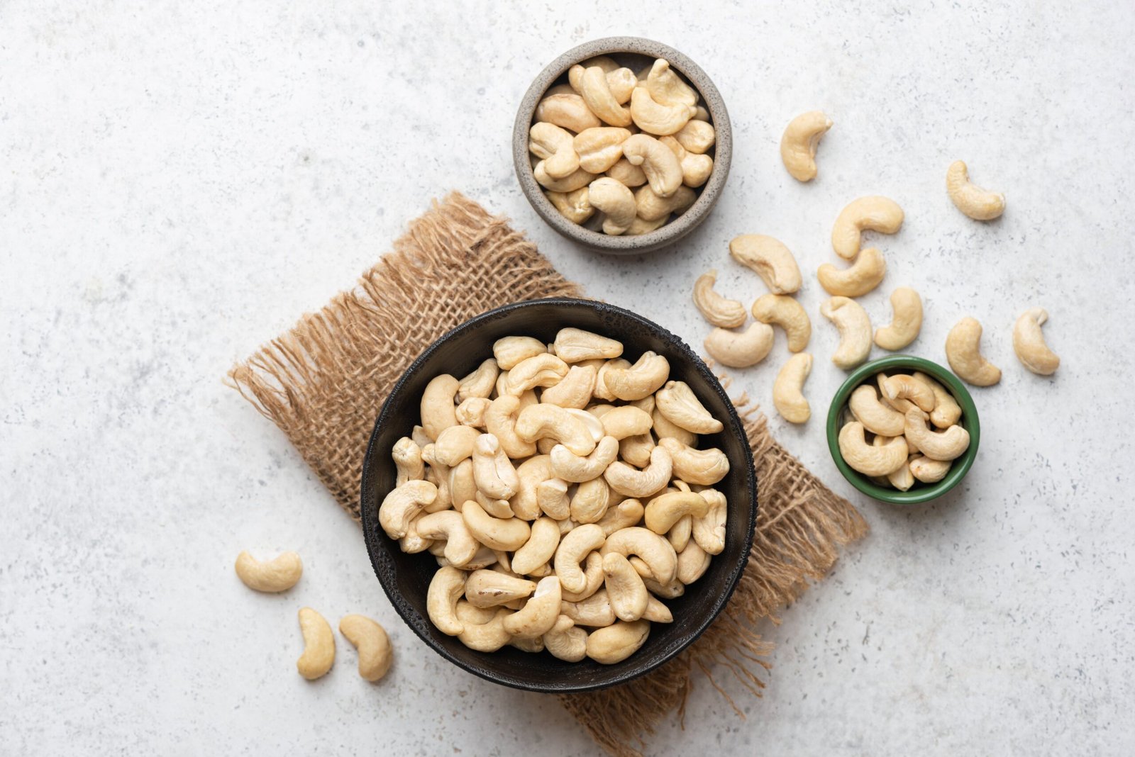 cashews_in_bowls Raw Organic Cashews - Image 1
