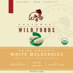 Dried Organic White Mulberries - Image 3