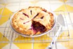 Peach Huckleberry Pie