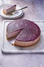 Wild Huckleberry Cheesecake