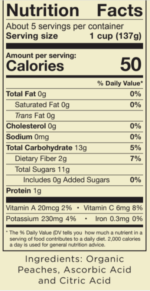 Fresh Frozen Organic Peaches - Image 6