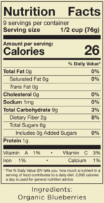 Fresh Frozen Organic Blueberries - Image 8